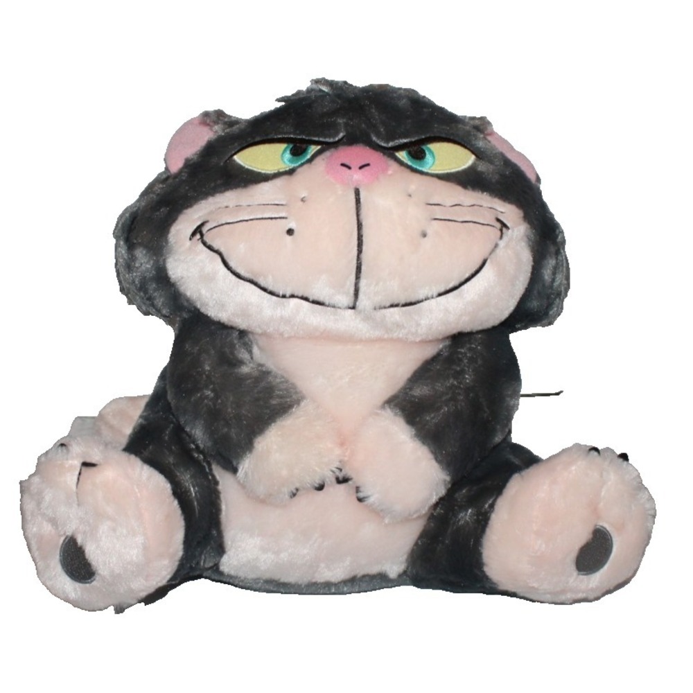 Disney Sega Cinderella Lucifer the Cat 12" plush stuffed animal with tags Japan